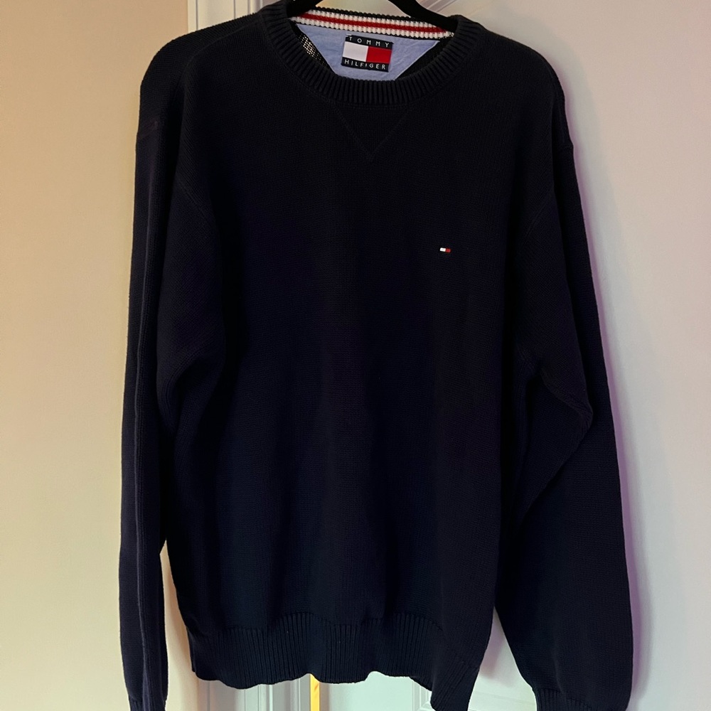Mens Tommy Hilfiger Crewneck Sweater L